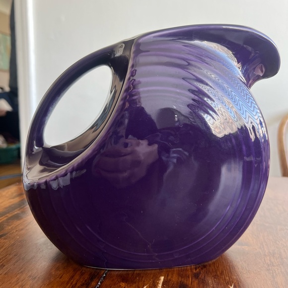 Fiesta Homer Laughlin Large Plum Pitcher - Picture 2 of 6